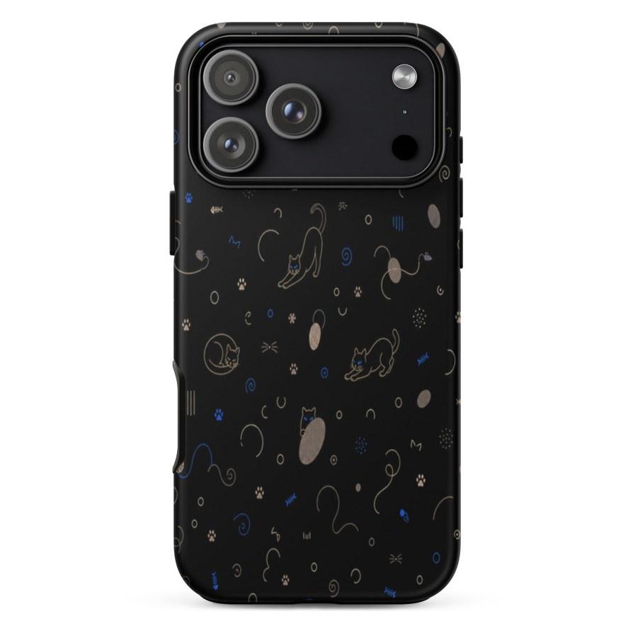Gato Pattern Tough Case for iPhone®