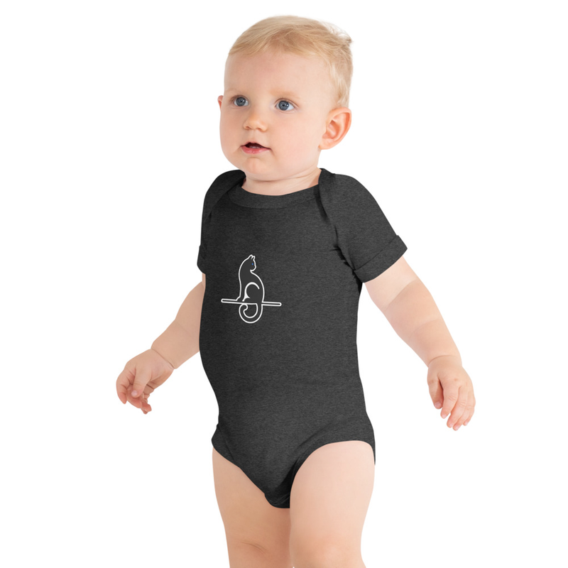 Logo Baby Short Sleeve One Piece