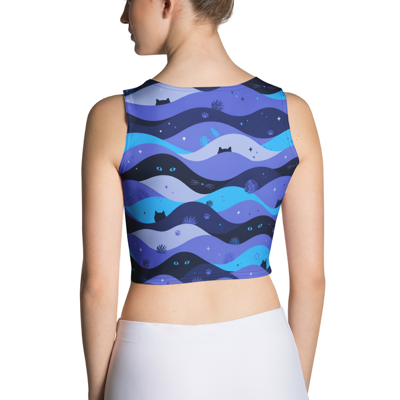 Wavy Crop Top