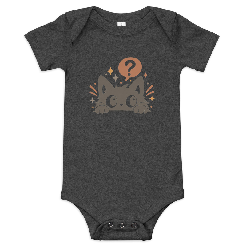 Wrz Ur Gato Baby Short Sleeve Onesie