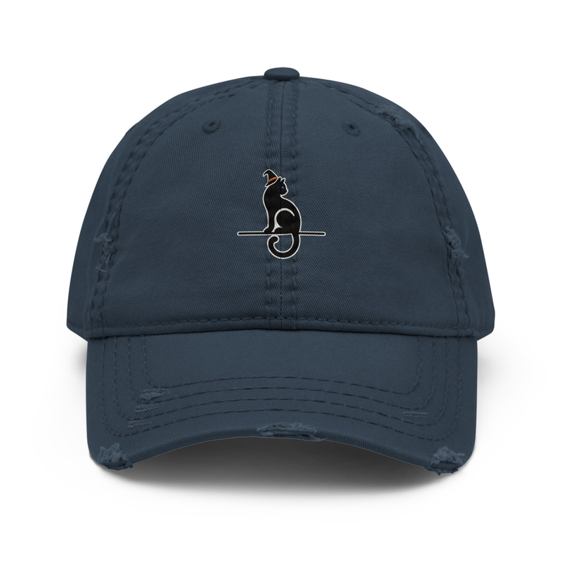 Witch Hat Gato Dad Hat